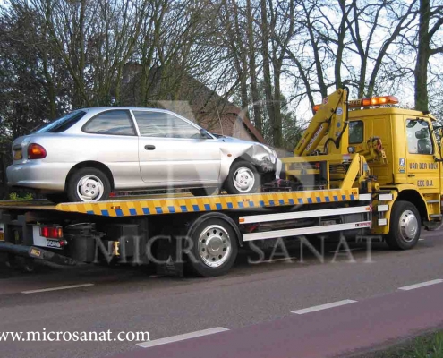 جرثقیل یدک کش یا تریلی